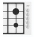 CHG954WC Chef 90cm 5 Burner Gas Cooktop
